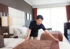 ホテル清掃　ベッドメイキング　女性 (3)